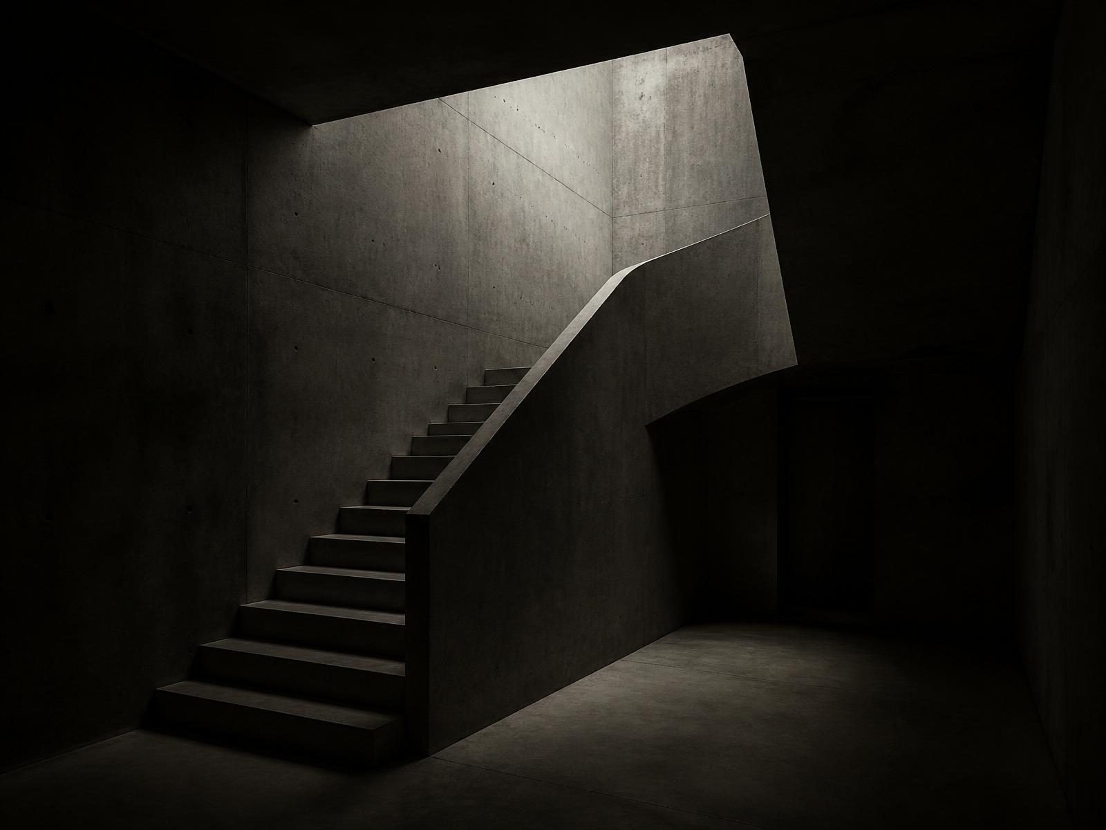 Matte concrete and glass detail from the ID studio method series